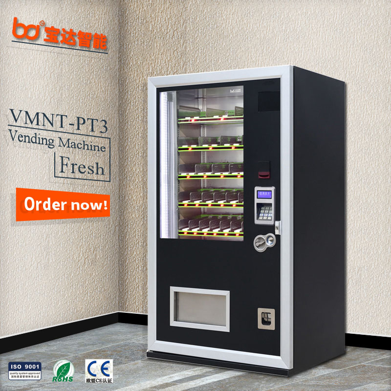 Elevator vending machine food/snack drink vending dispenser